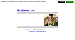 Desktop Screenshot of nutrientes.com