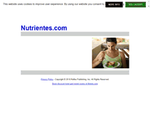 Tablet Screenshot of nutrientes.com